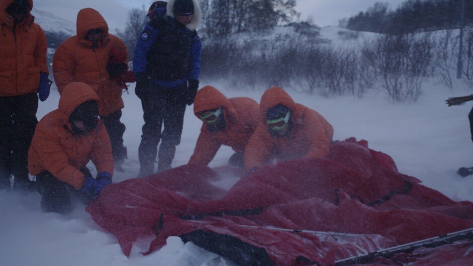 How To Erect A Tent In A Gale: Polar Challenge 2011 Norway Training Day 3